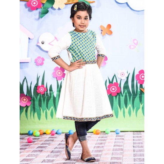Girls Frock-24524 Girls Frock-24524