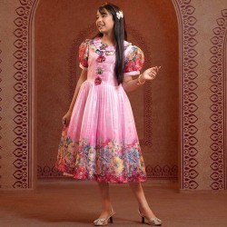 Girls Frock-33512