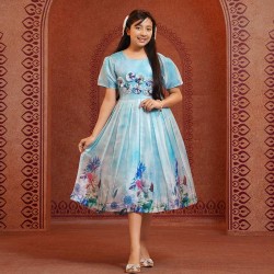 Girls Frock-33587