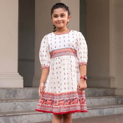 Girls Frock-34108
