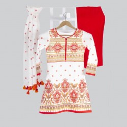 Girls Salwar kameez Orna-27653
