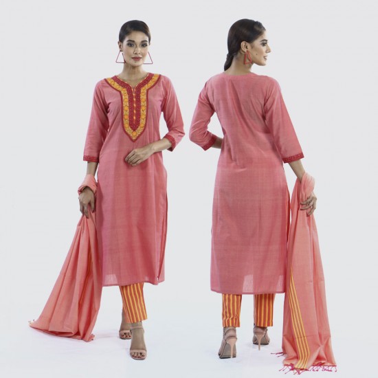 Unstitch Salwar Kameez Orna-26199 Unstitch Salwar Kameez Orna-26199