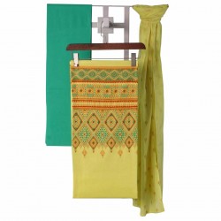 Unstitch Salwar Kameez Orna-29461