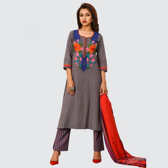 Salwar Kameez Orna-199 Salwar Kameez Orna-199