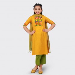 Girls Salwar kameez Orna-26758